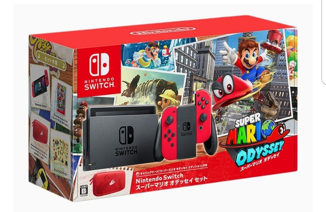 NINTENDO SWICH MARIO ODYSSEY ポッ拳　ソフト付き