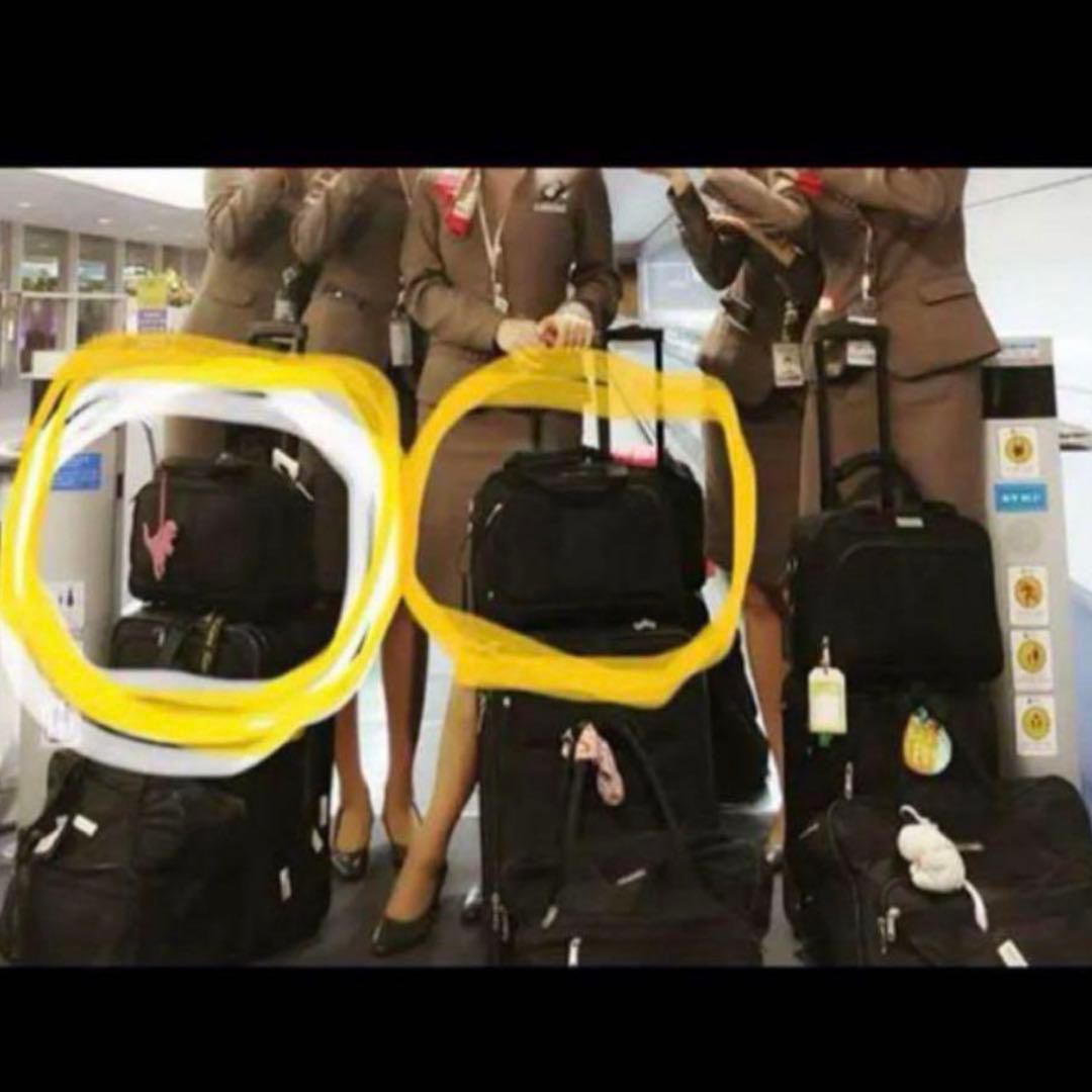 (数量限定)超レア❣️アシアナ航空_客室乗務員_バッグ