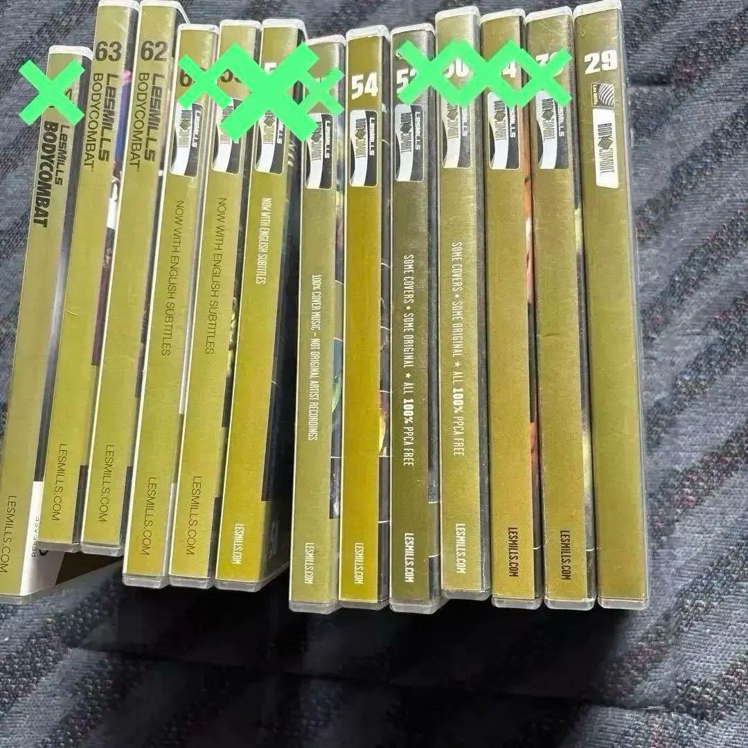 レズミルズ　ボディコンバット　CD.DVD