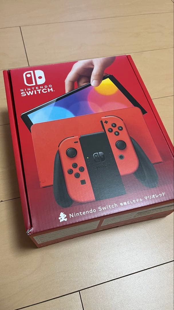 【Nintendo Switch】有機EL マリオレッド