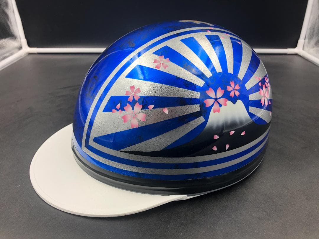 コルク半　カスタム　富士日章　ブルーラップ　ラメ　桜　高級クリヤ送料無料