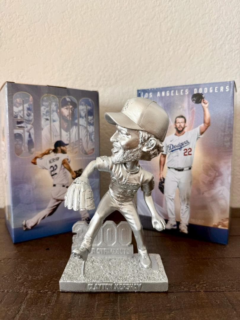 【非売品・限定品】LA Dodgers クレイトン・カーショウ ボブルヘッド