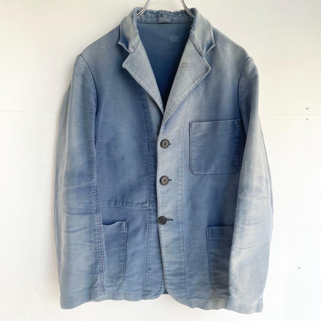 60s フレンチ モールスキンジャケット ワークジャケット ユーロ ヨーロッパ