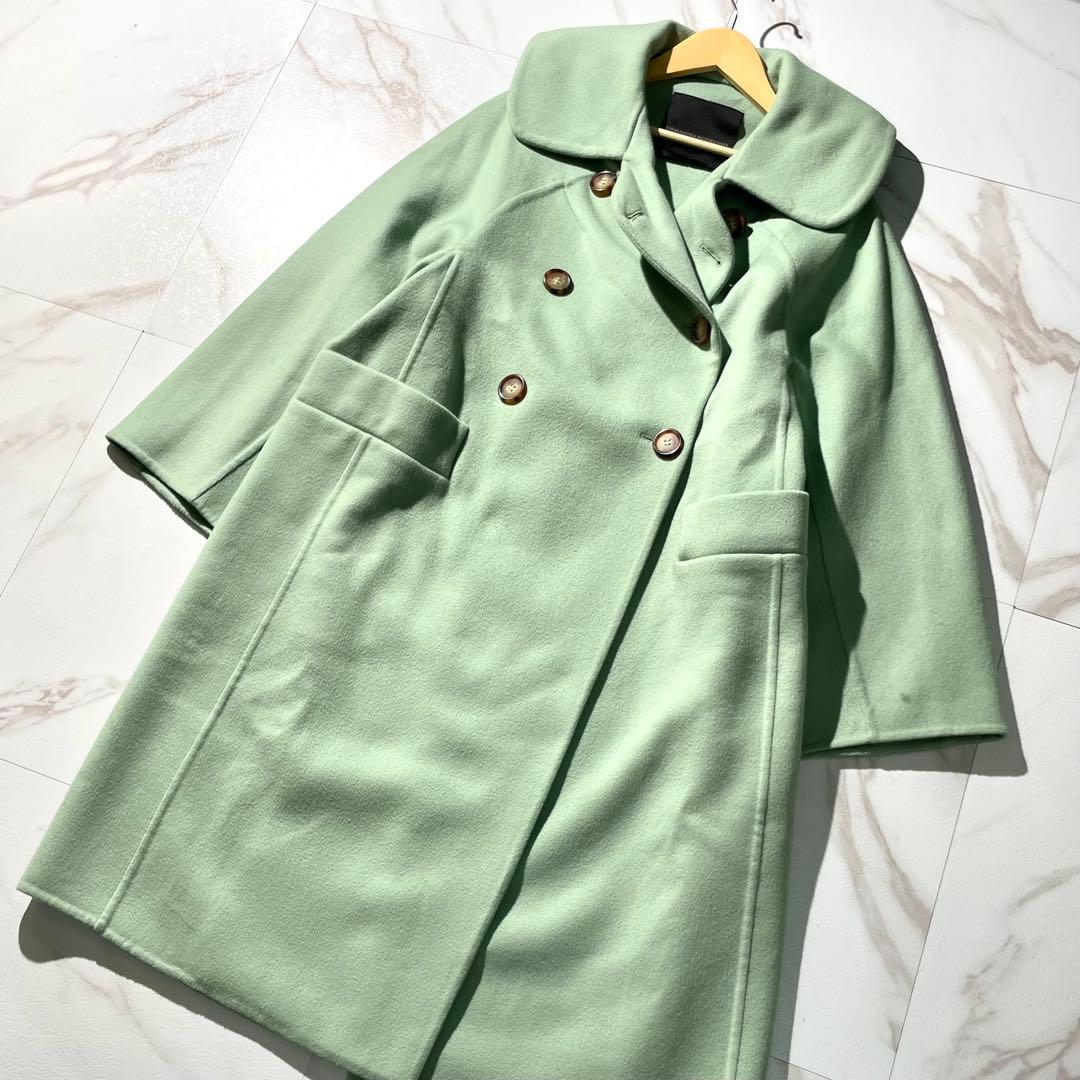 入手困難✨ エルマンノシェルビーノ ロングコート ダブルブレスト ウール