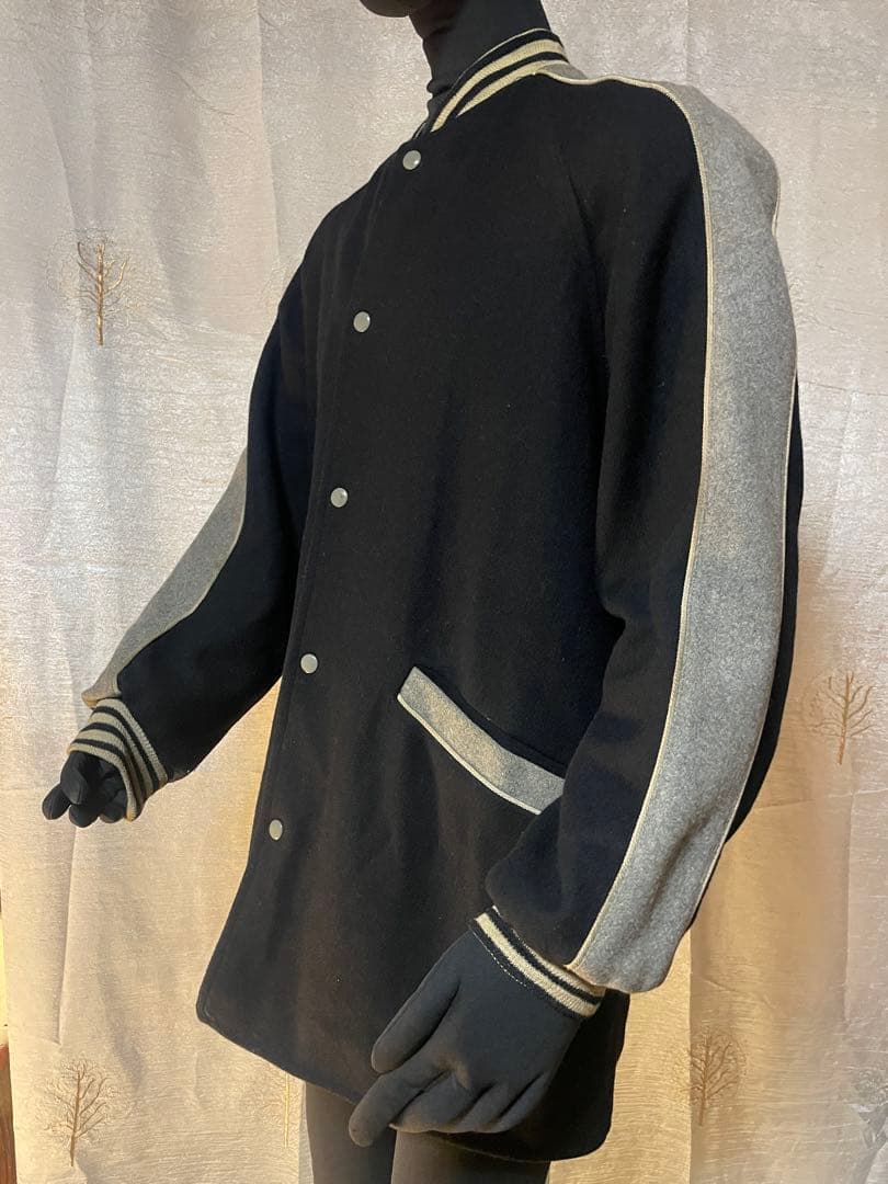 50's リバーシブル　ロングスタジャン　ファラオ　Aブラック×Bレッド