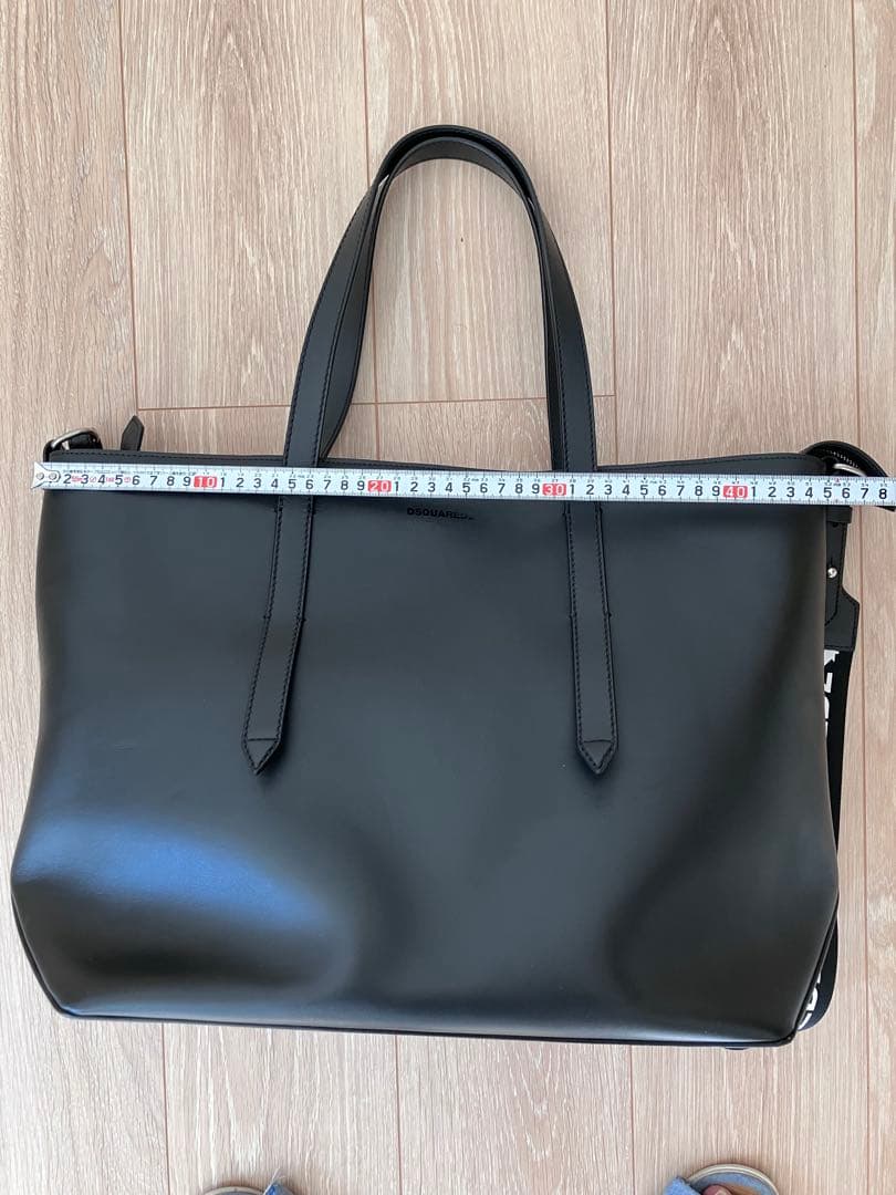 ぽーDSQUARED2 3way レザーバッグ