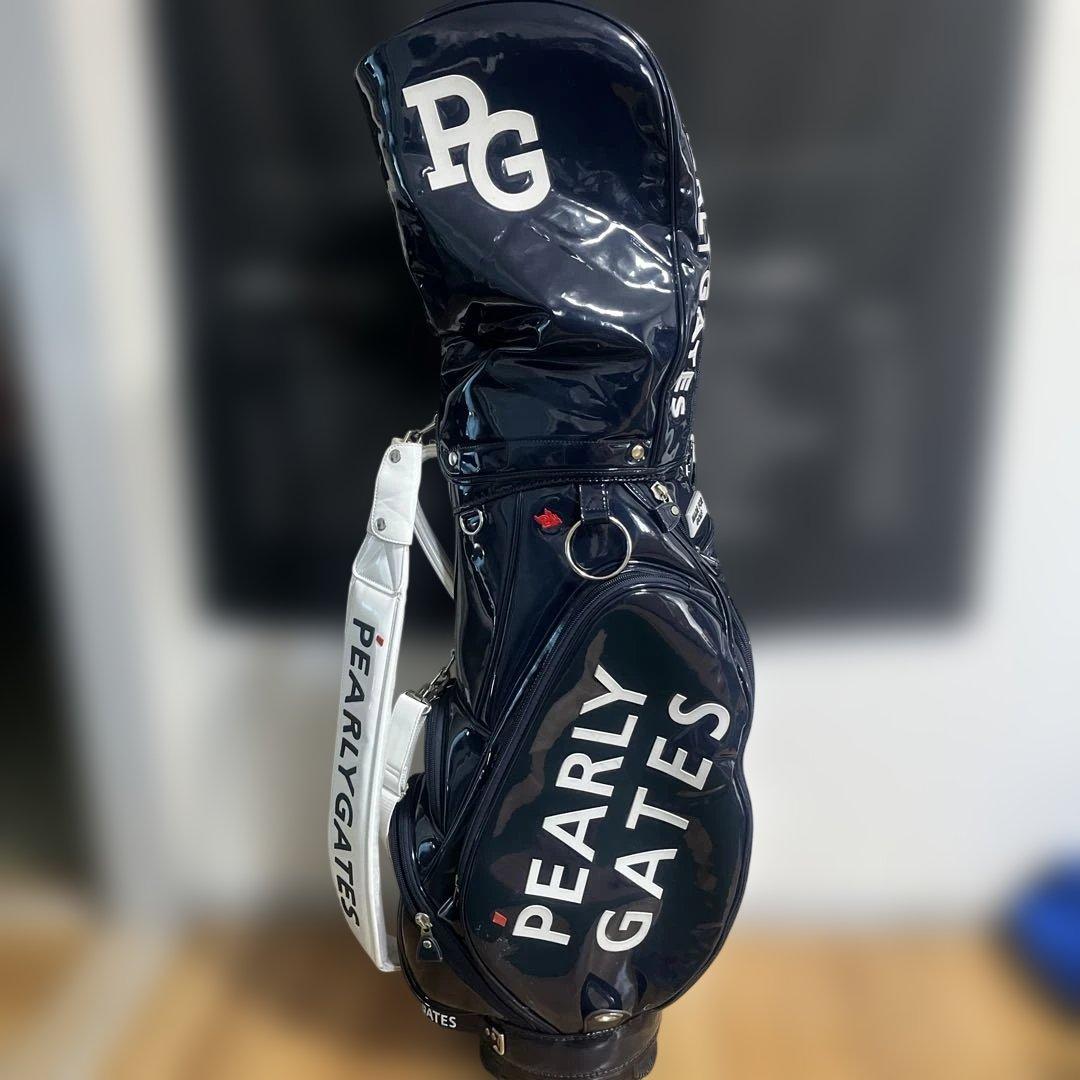 PEARLY GATES ゴルフバッグ ネイビー