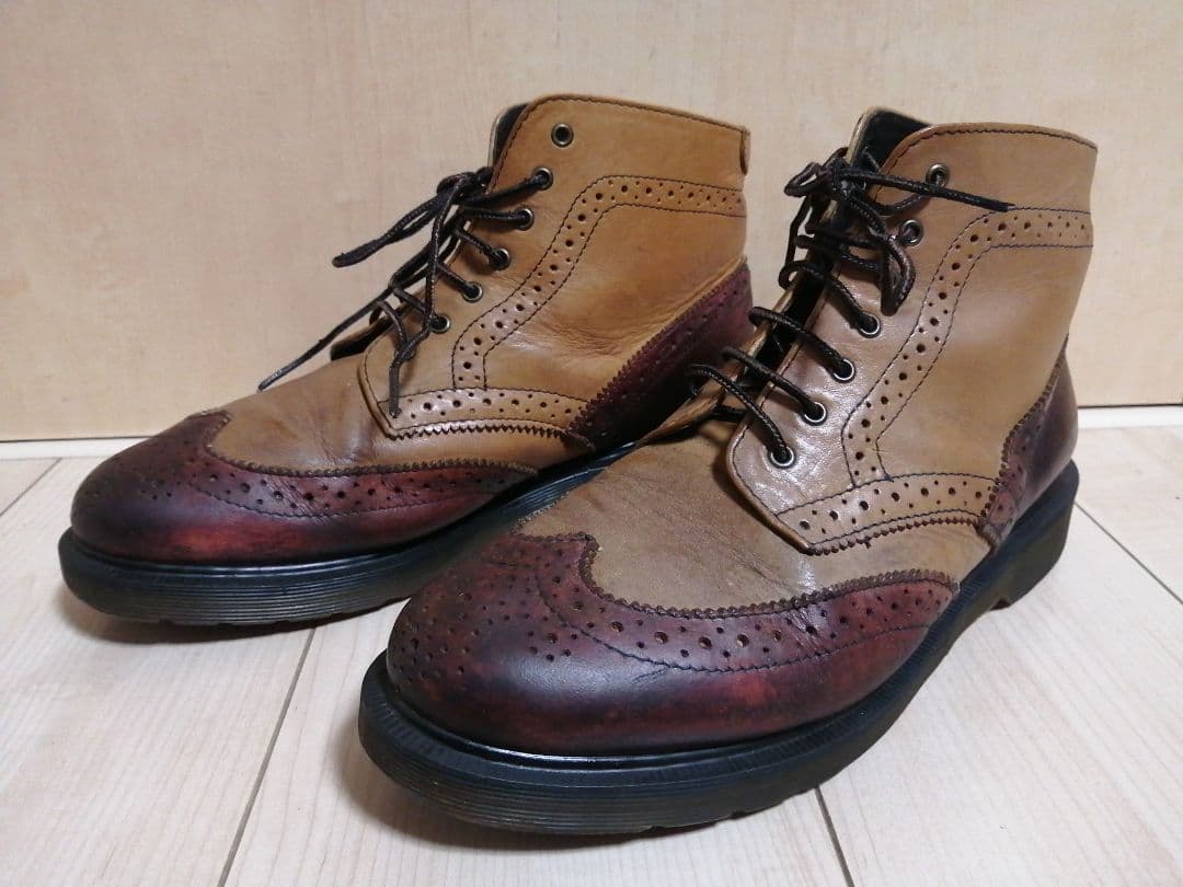 ドクターマーチン 9582 ウィングチップ 7ホール　イングランド製 uk8