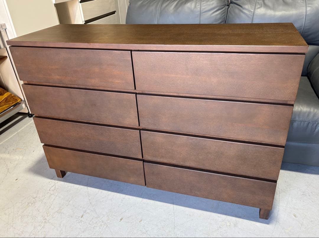 羊❁ 専用MUJI 無印良品 木製チェスト 4段ワイド 幅120cm Used