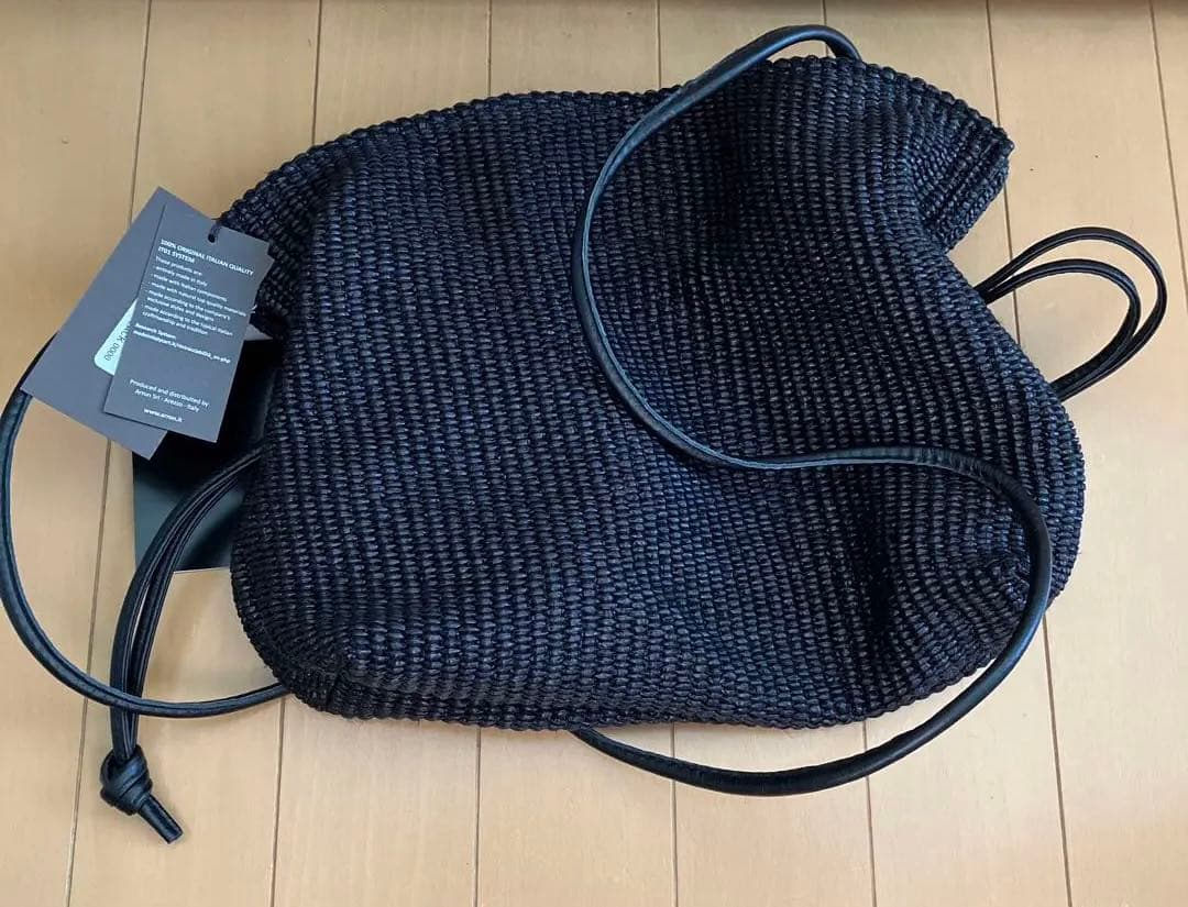 ren　新品　値札付　ナノユニバース　arron 巾着 ショルダーバッグ