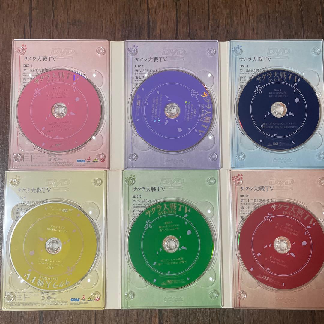 サクラ大戦TV DVD-BOX 初回限定生産・6枚組