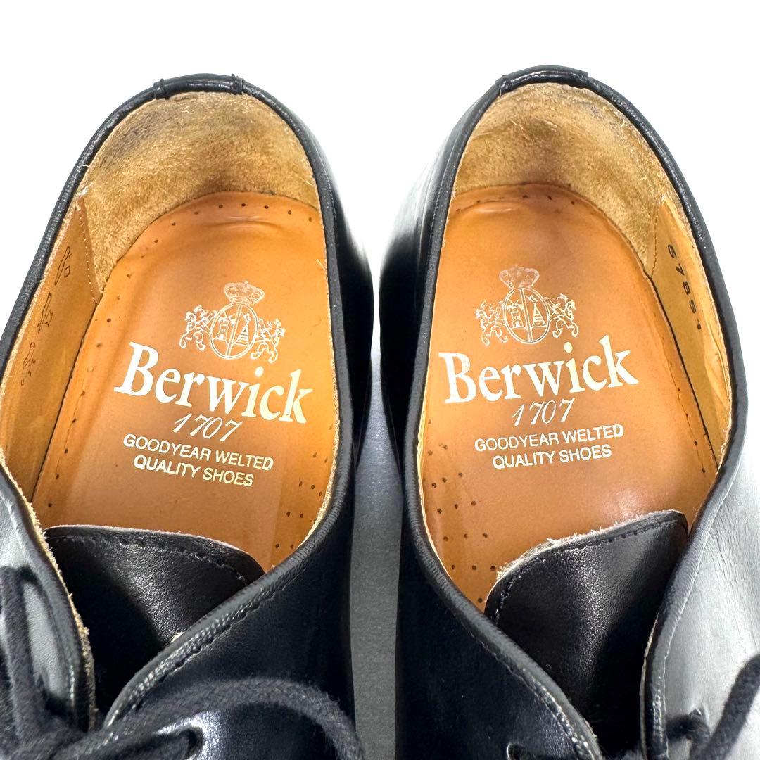 【Berwick】バーウィック（28.5cm） プレーントゥ ホールカット 美品