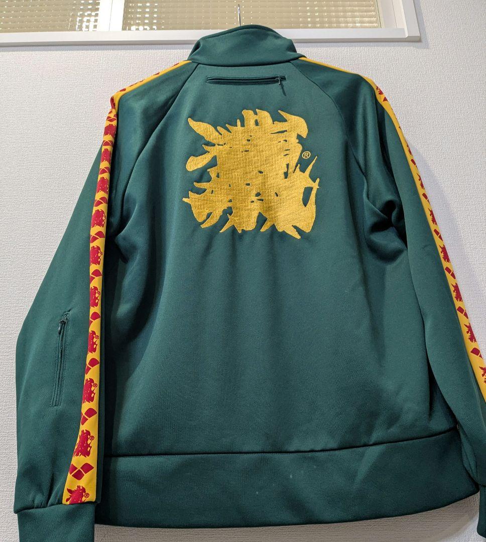 【L】美品　日本製　三代目魚武濱田成夫　デサント　刺繍ロゴ　トラックジャケット