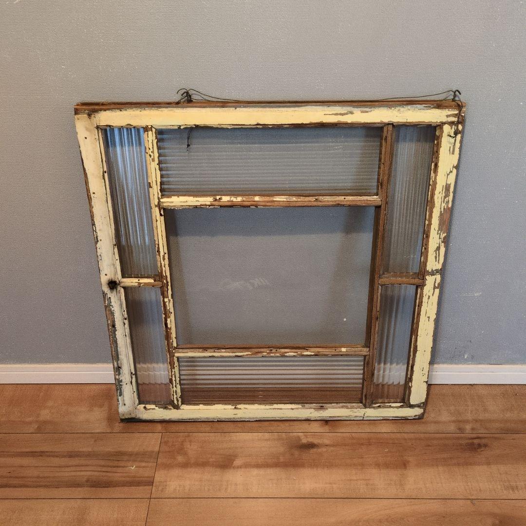 アンティーク窓枠　63×63×3