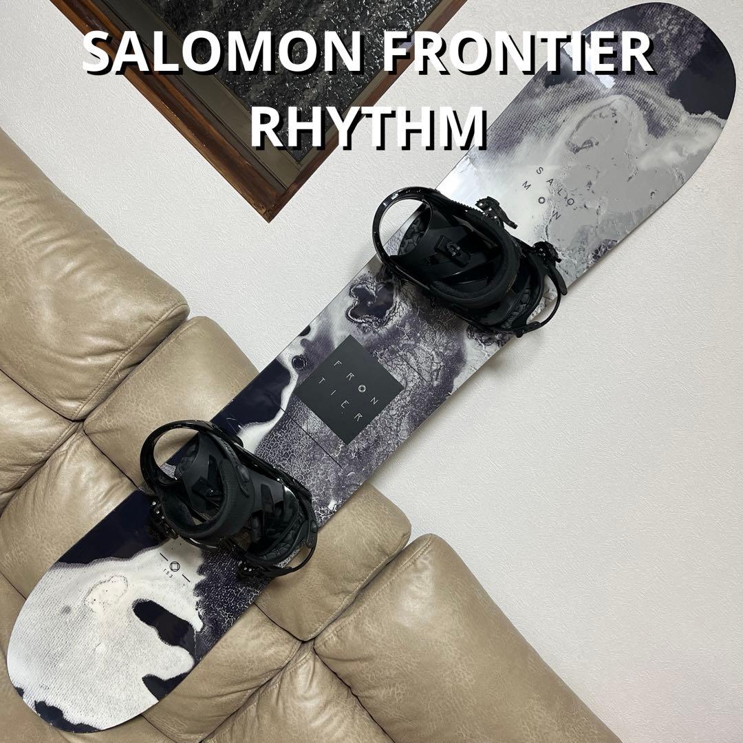 SALOMON FRONTIER 153 × SALOMON RHYTHM M