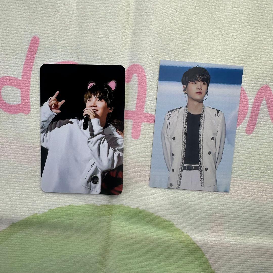 BTS 君に届く ペンミ DVD 会場限定 ユンギ トレカ 2枚