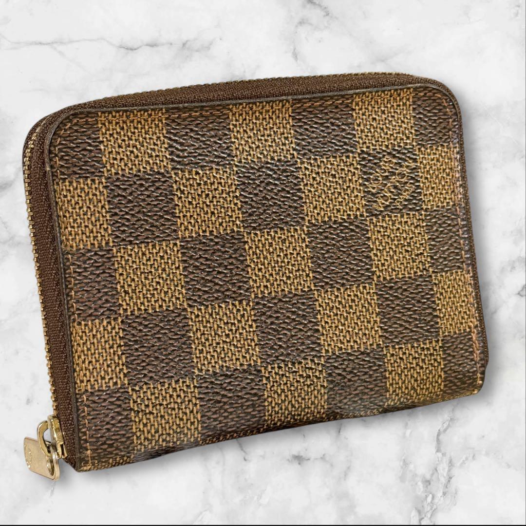 美品　ルイヴィトン ダミエ ジッピーパース ケース　小銭入れ