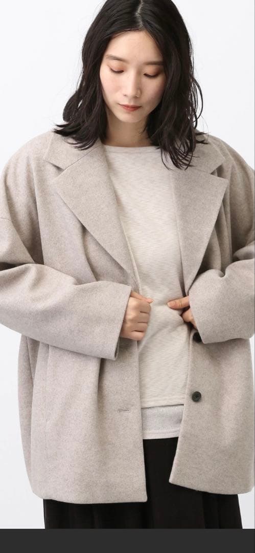 特価！《natural by clip》コクーンミドルコート