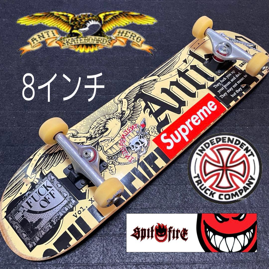 スケートボード　スピットファイア　スケボー　アンチヒーロー　インディペンデント