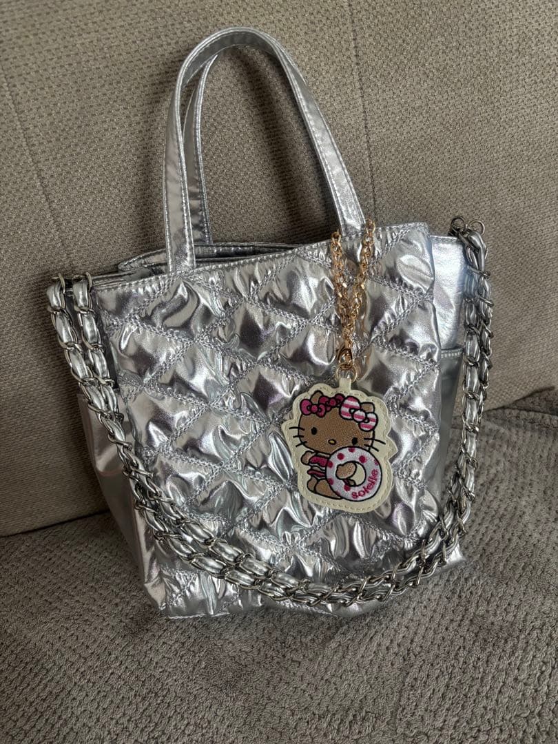 【シルバーチェーンセット】ソレイル キティ コラボ シルバーバック