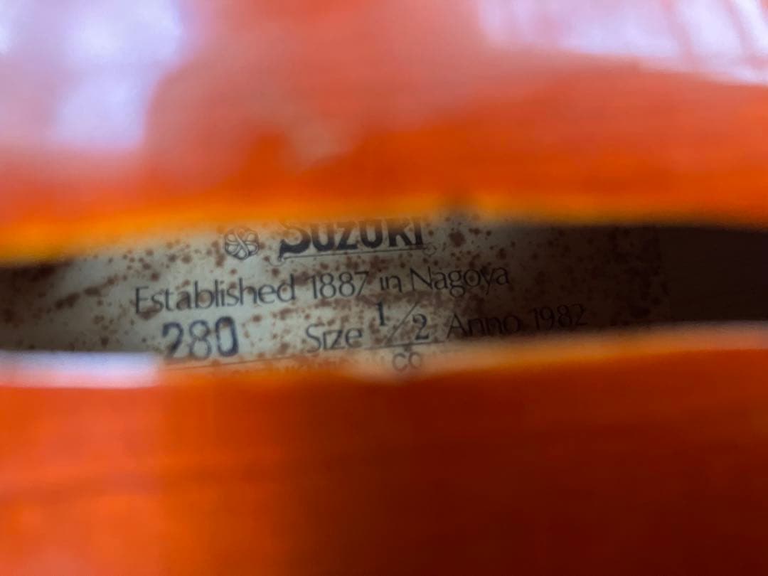 スズキ　バイオリン　1/2サイズ