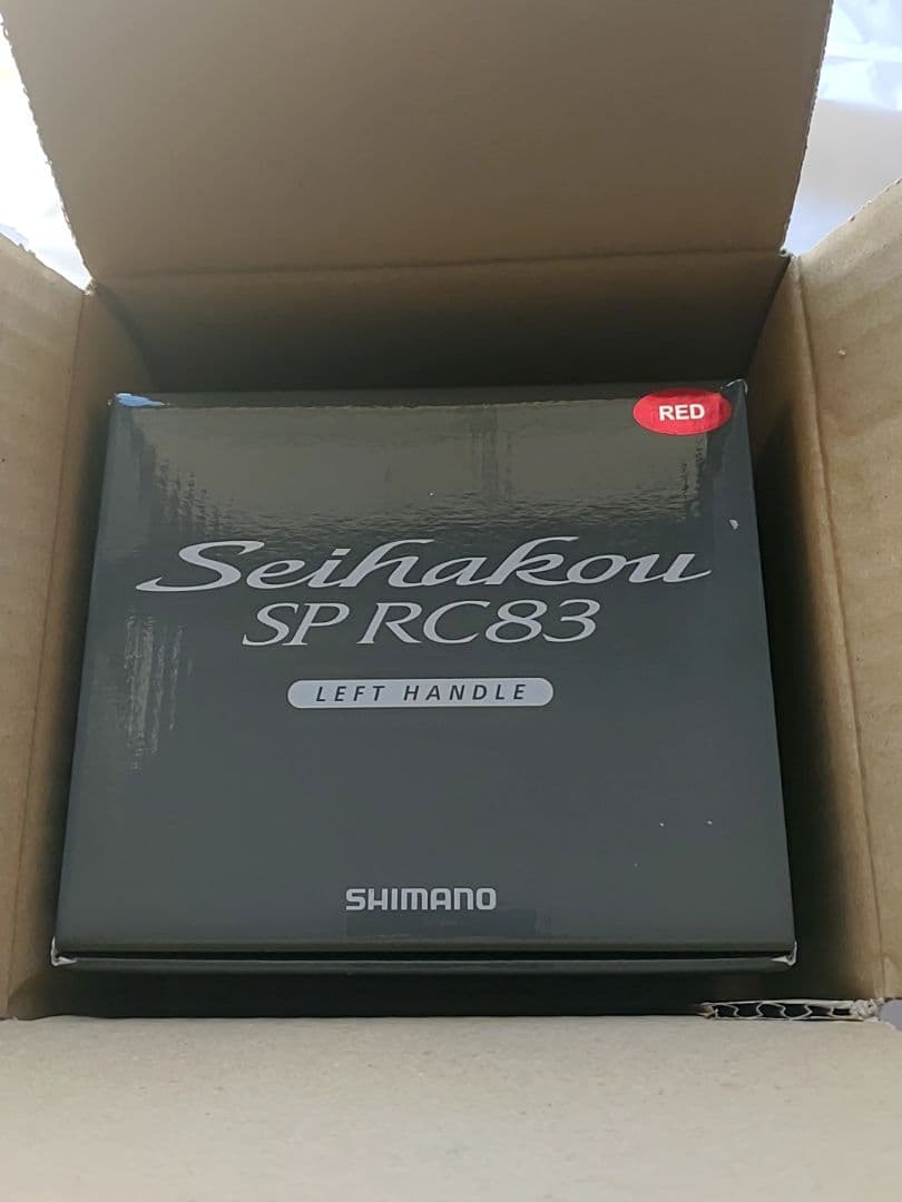 新品未使用　SHIMANO シマノ セイハコウ　SP RC83 リール 左巻き