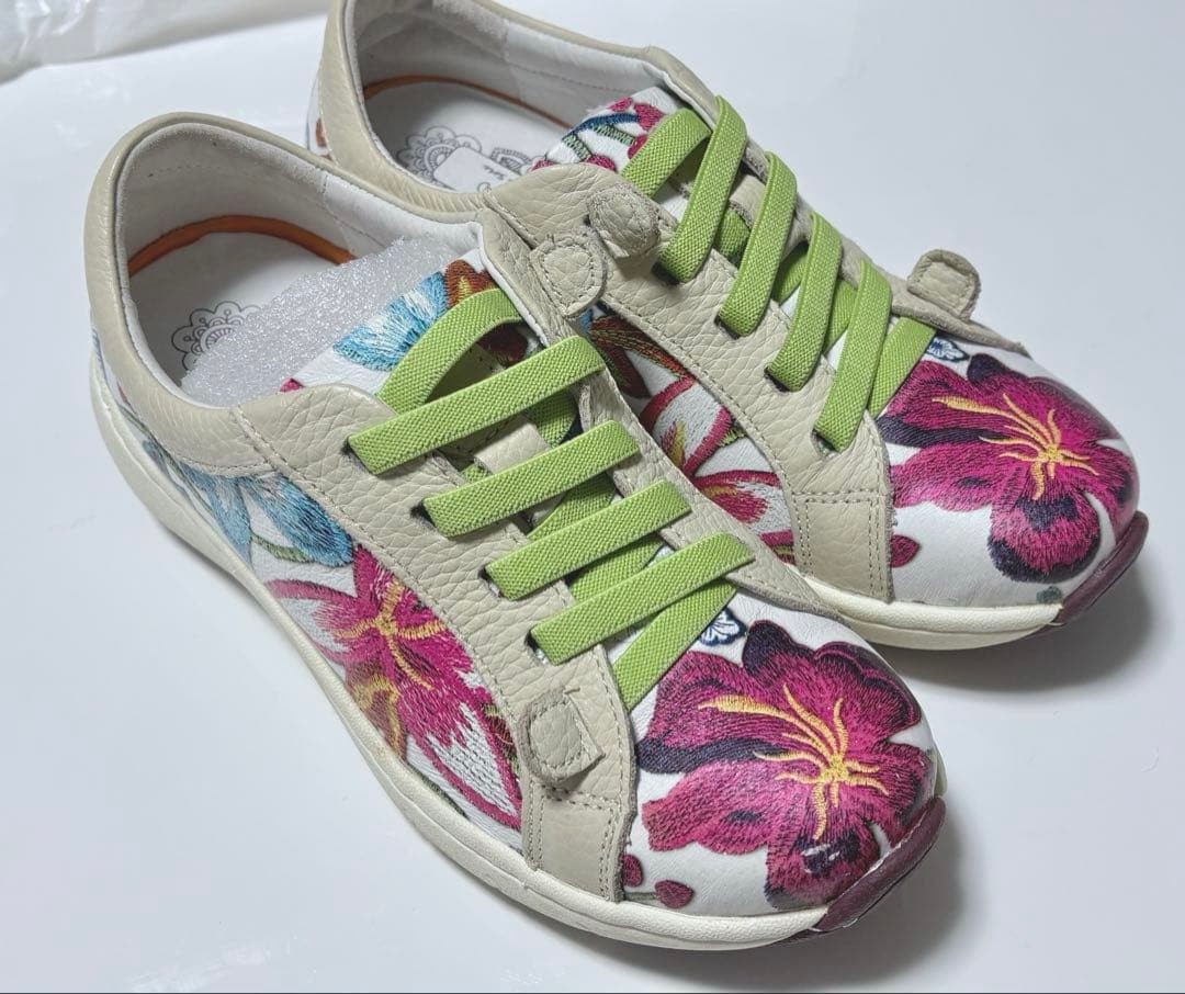 Estacion エスタシオン ボタニカル柄エアサイクルスニーカー y820a