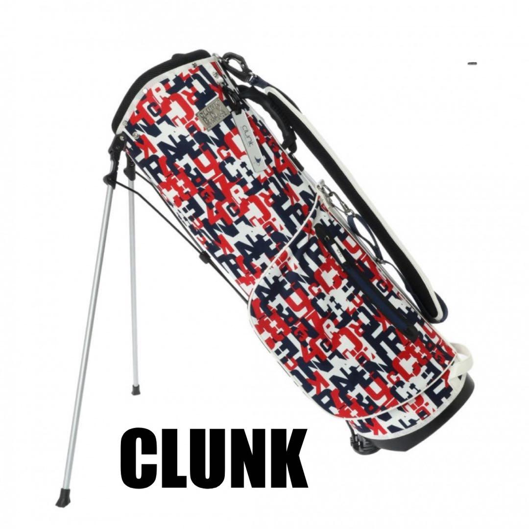 新品未使用！クランク(CLUNK)キャディバッグ 軽量 スタンド式 9型