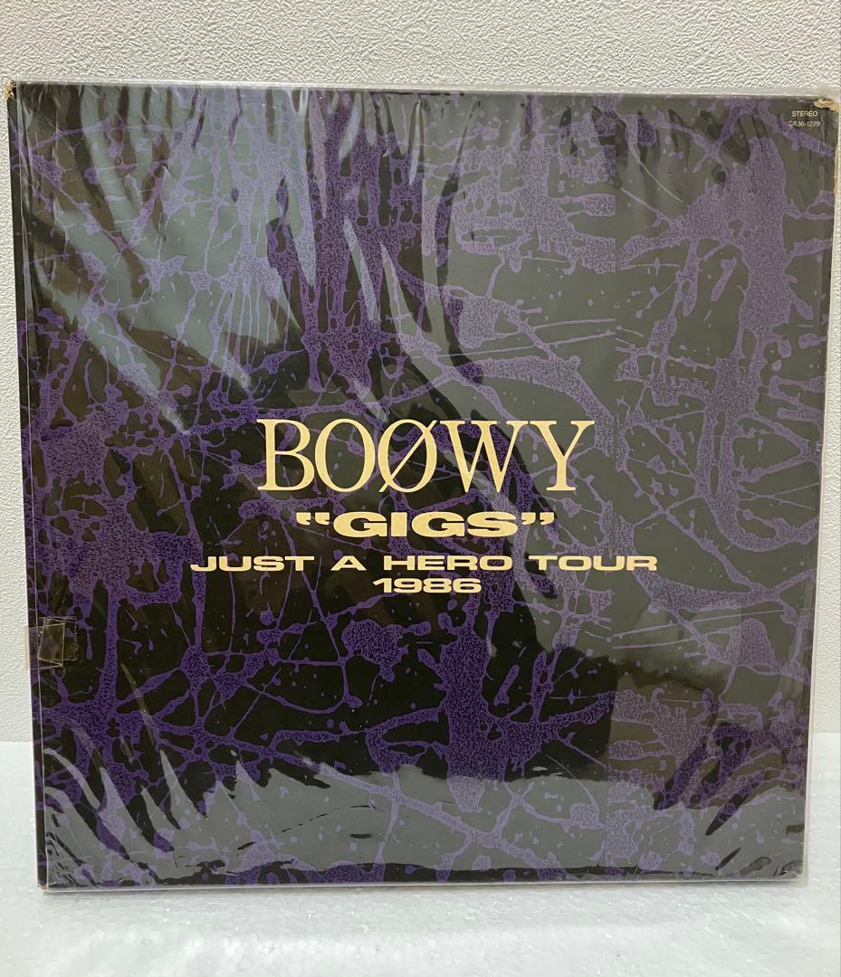 CD BOOWY GIGS BOX 限定 JUST A HERO 1986 氷室