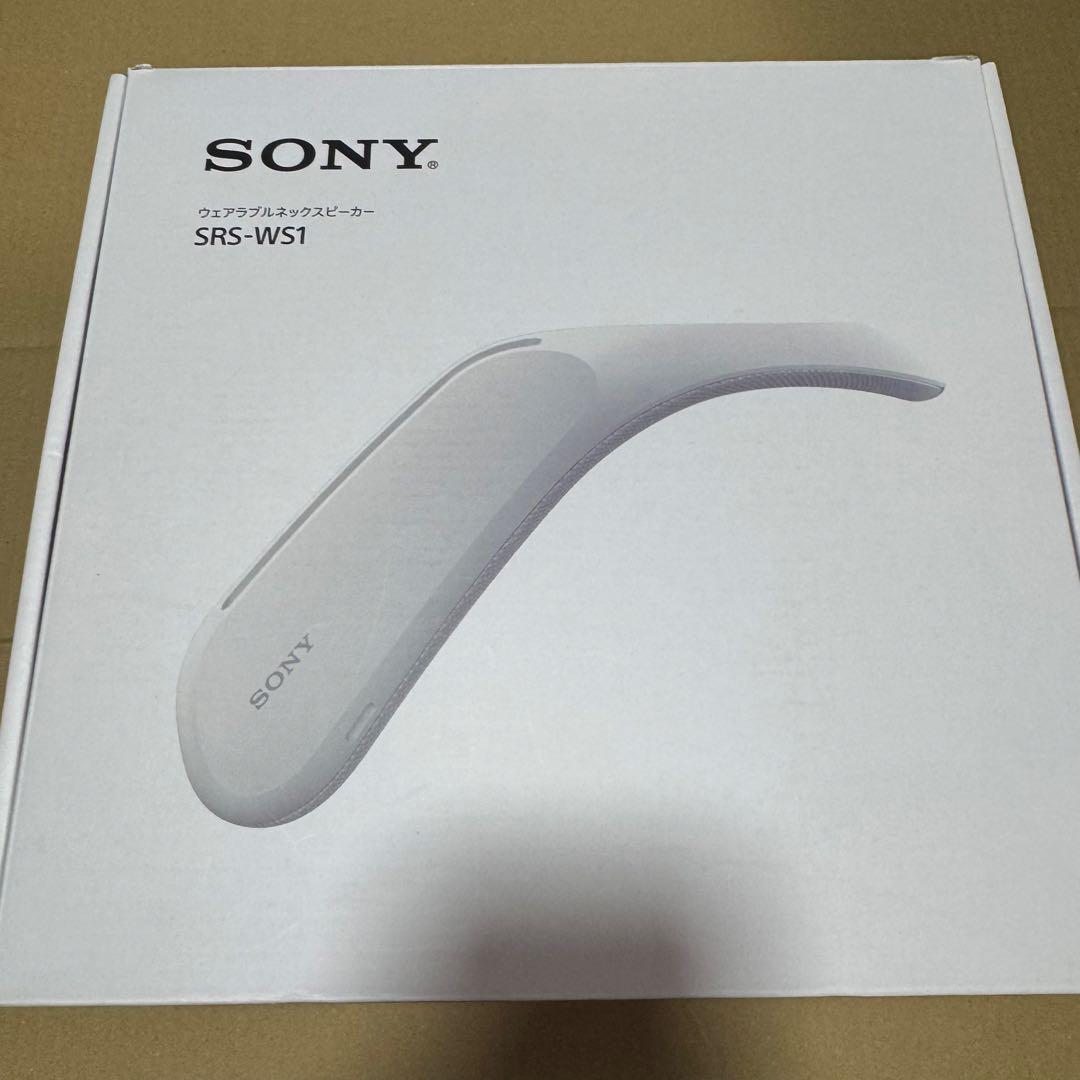 【付属品完備】 SONY SRS-WS1 ウェアラブルネックスピーカー
