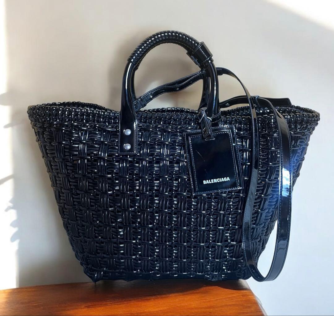 BALENCIAGA ビストロ S バスケットバッグ 黒