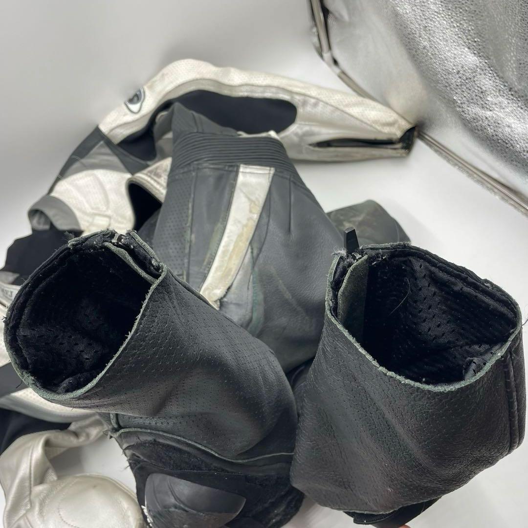 SPEED OF SOUND MFJ公認 レーシングスーツ　革つなぎ　M