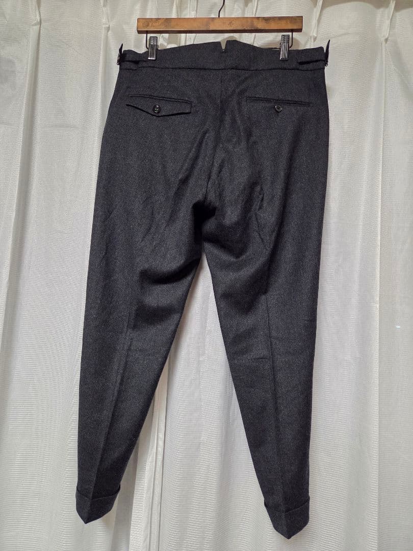 【美品】ベルウィッチ　hankyu scotch　REDA製　濃灰　46　秋冬