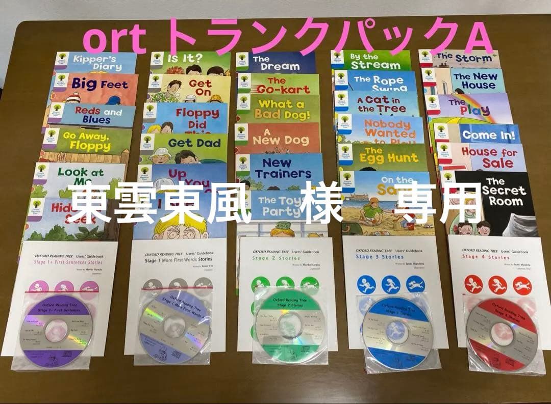 英語絵本　ORT トランクパックA