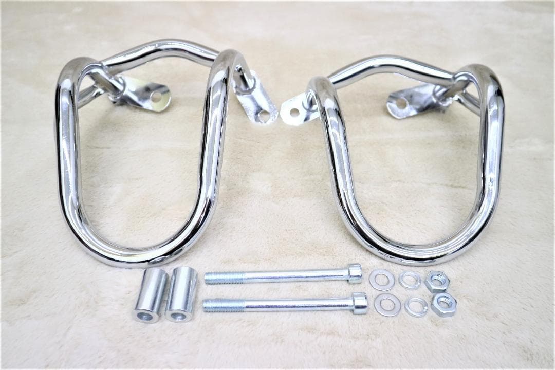 ゼファーΧ　エンジンガード　メッキ /ZR400G