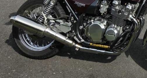 zephyr 750:ゼファー750用スリップオンマフラー