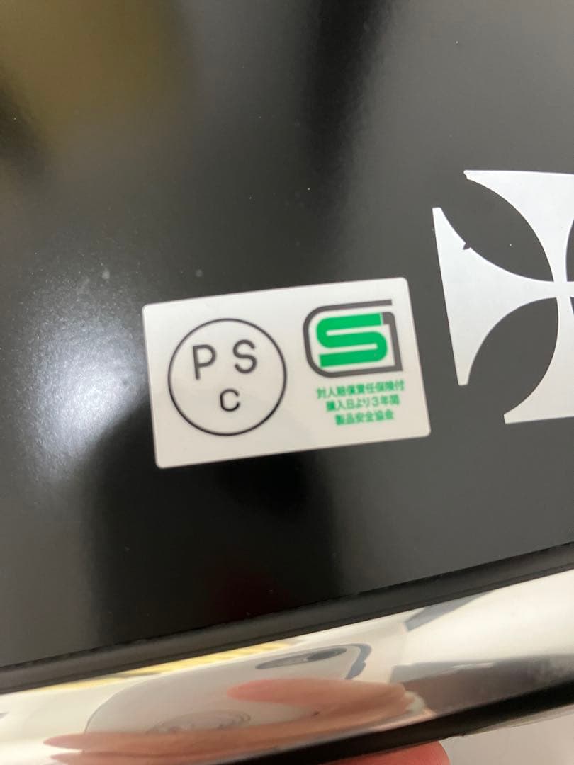 ブラックフルフェイスヘルメット