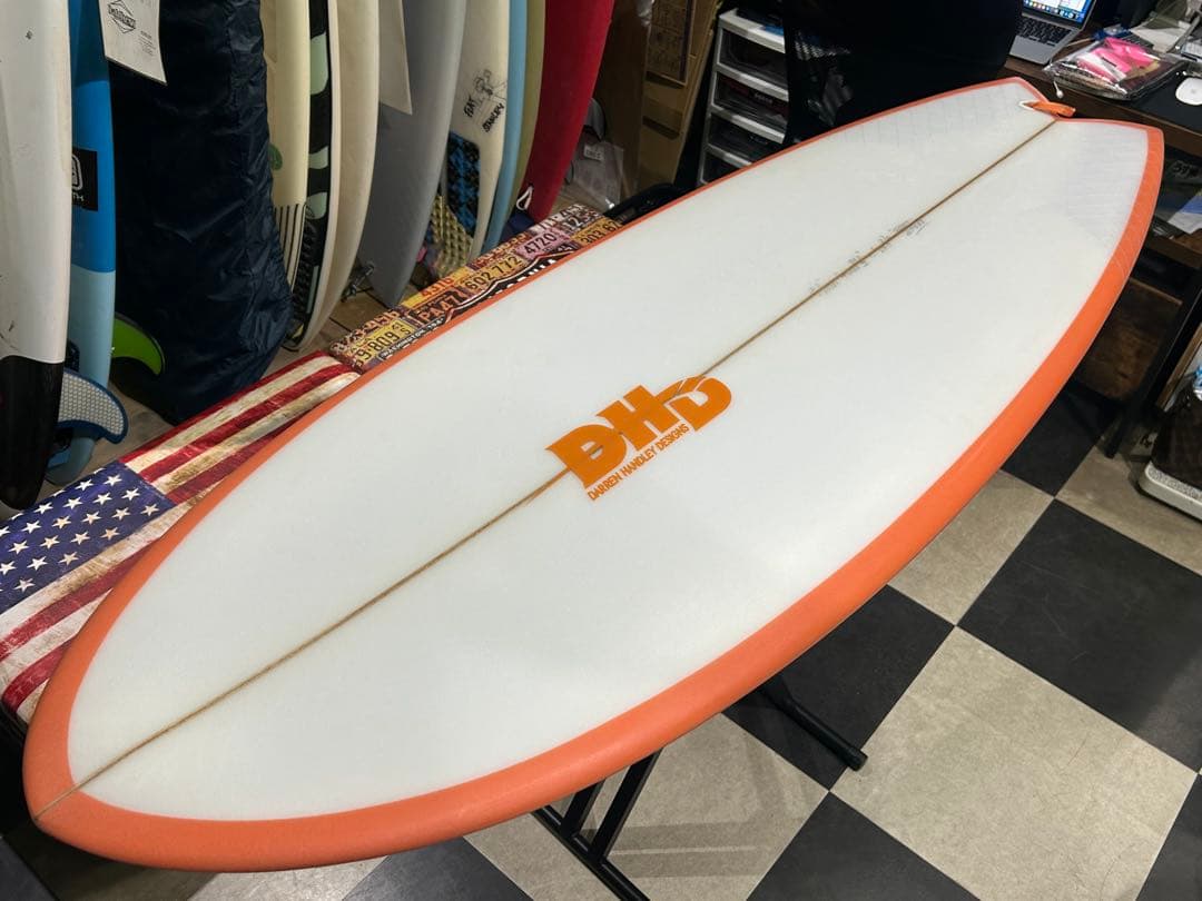 DHD MiniTwin2 中古　フィン付き