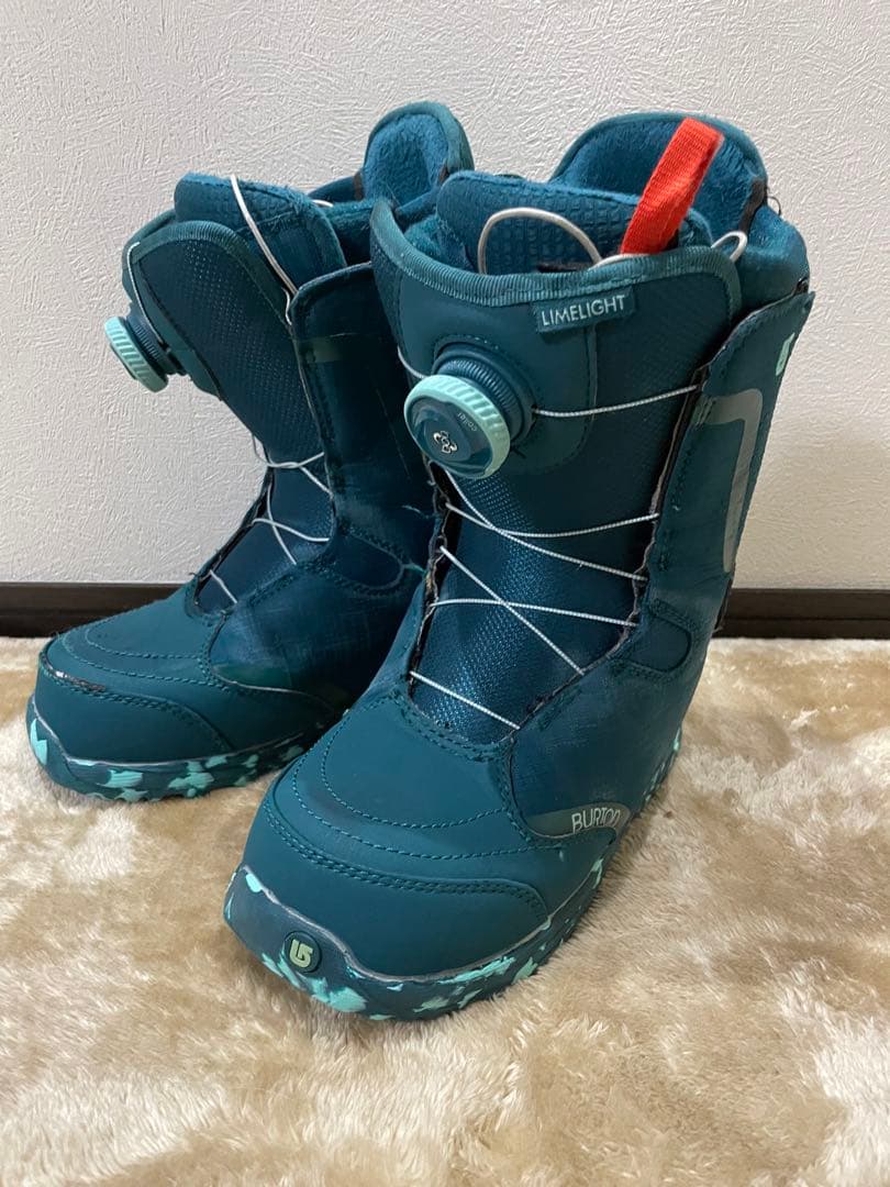 【美品】Burton Limelight Boa 女性用スノーボードブーツ