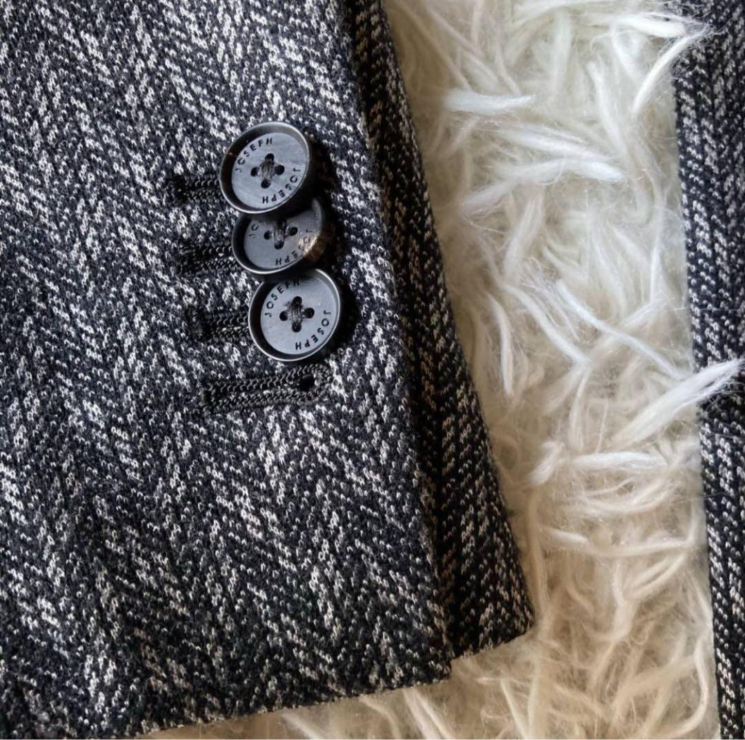 ほぼ未使用　JOSEPH　ジョゼフ　ニット転写ジャージスーツ　セットアップ