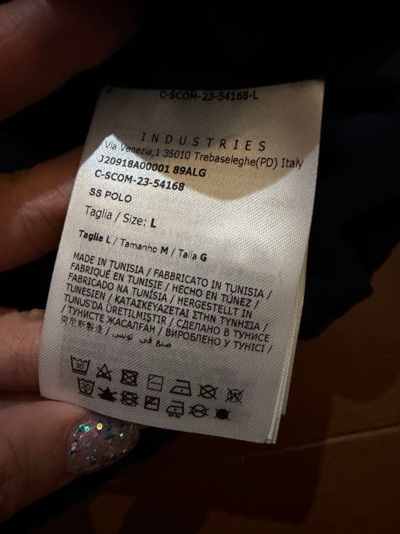 【新品未使用タグ付き】モンクレール　ポロシャツ