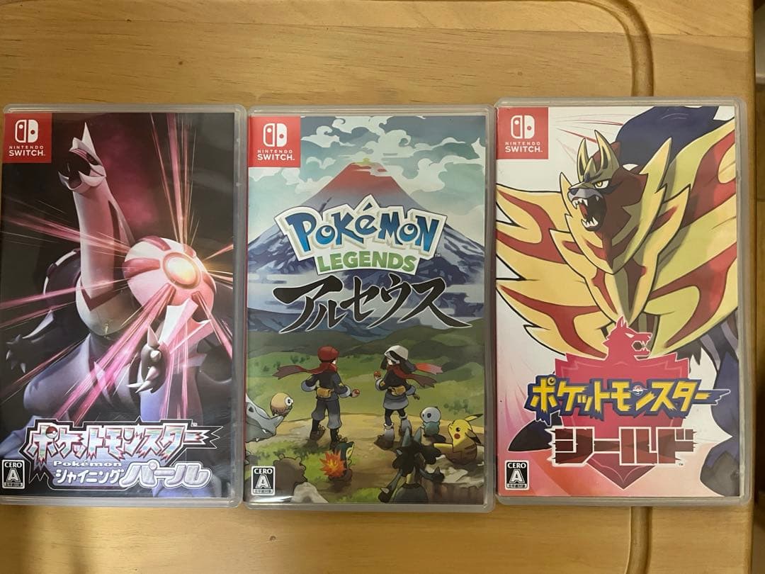 ポケモンパール、シールド、アルセウス