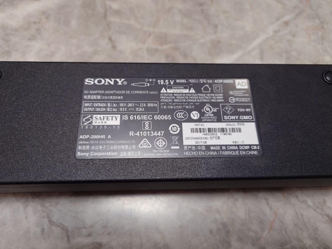 【ジャンク】SONY BRAVIA[55] KJ55X9000E 【赤点滅4回】