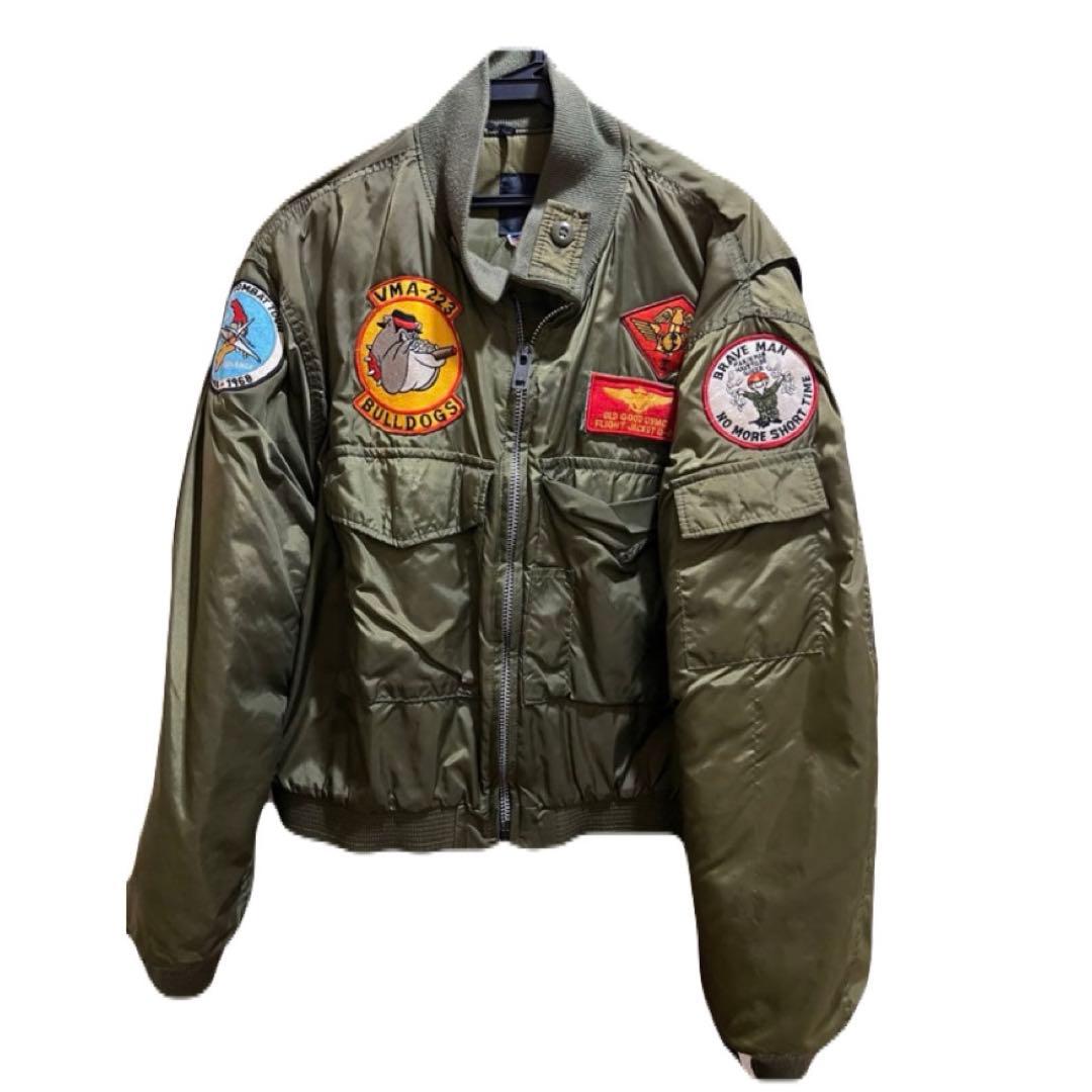 g-8 WEP ヴィンテージ ジャケット Lミリタリー アメカジ ma-1