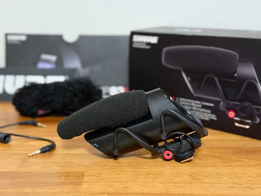 ☆美品☆ SHURE VP83F カメラマウントマイクロフォン【国内正規品】