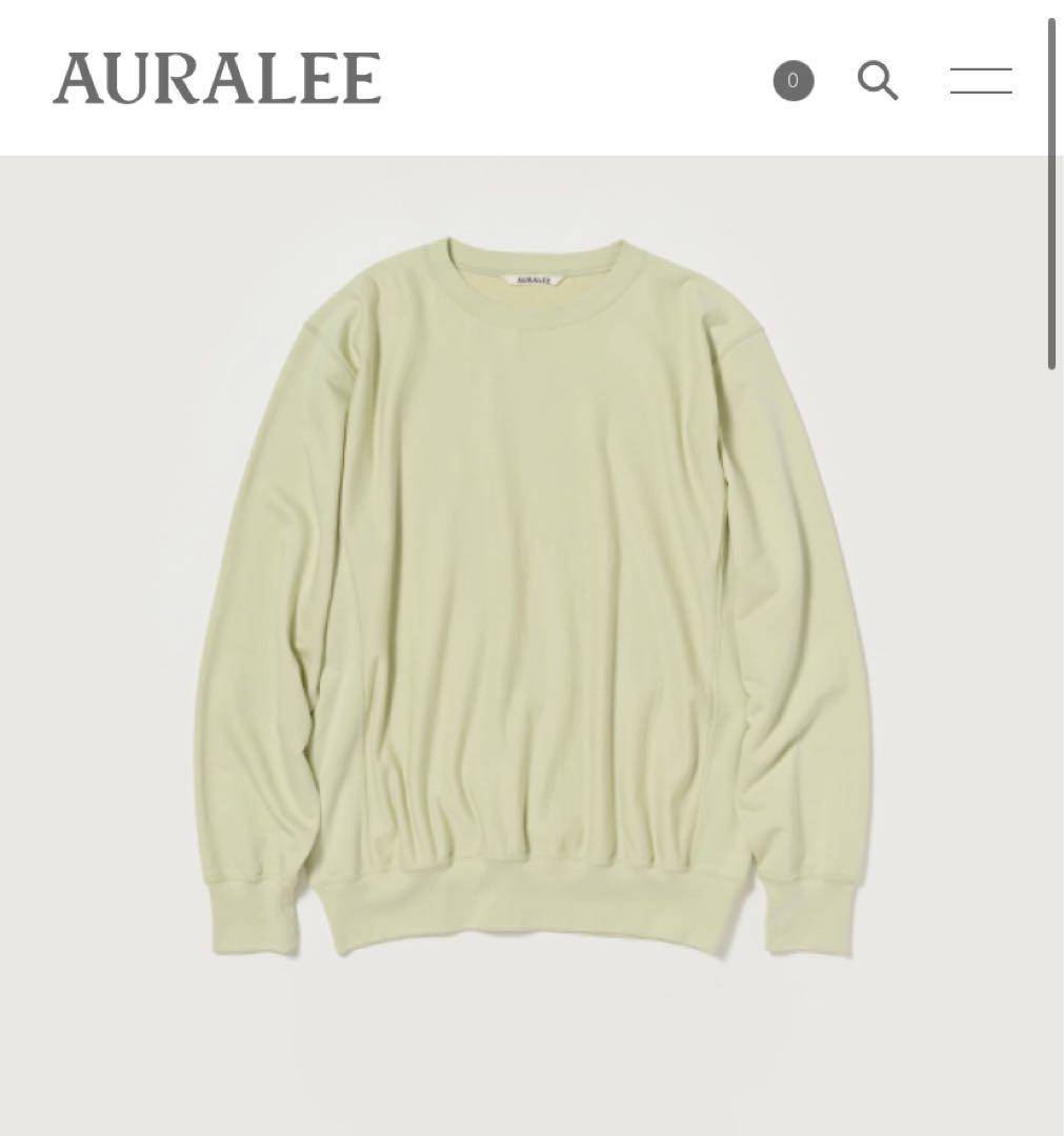 【AURALEE(オーラリー)】スウェット