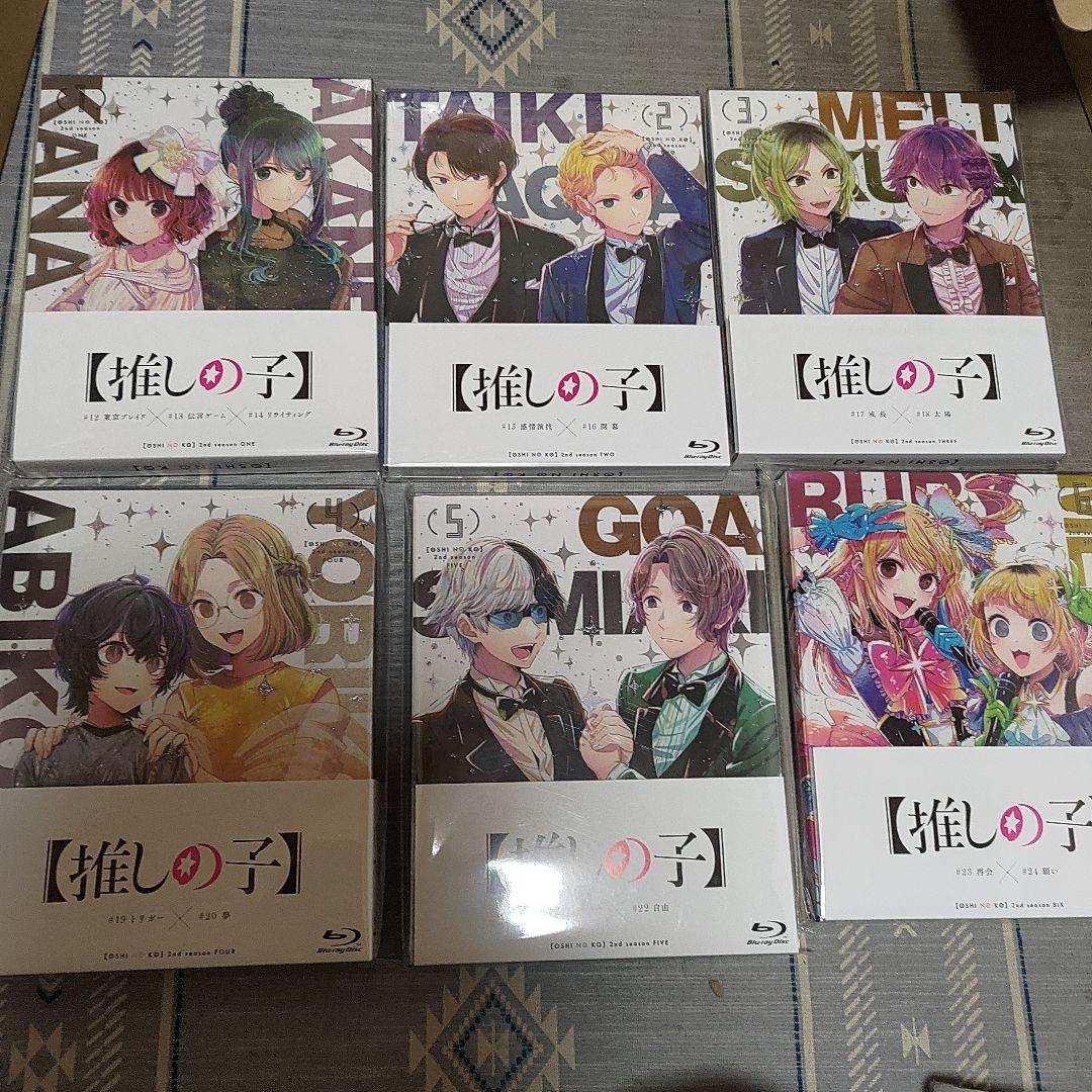 推しの子 2期 BD/BluRay 1-6巻セット