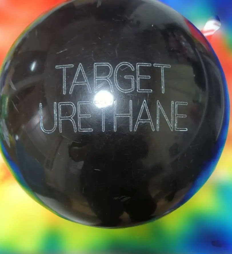 TARGET ウレタンボール クロスデザイン HBロゴ　15ポンド軽め