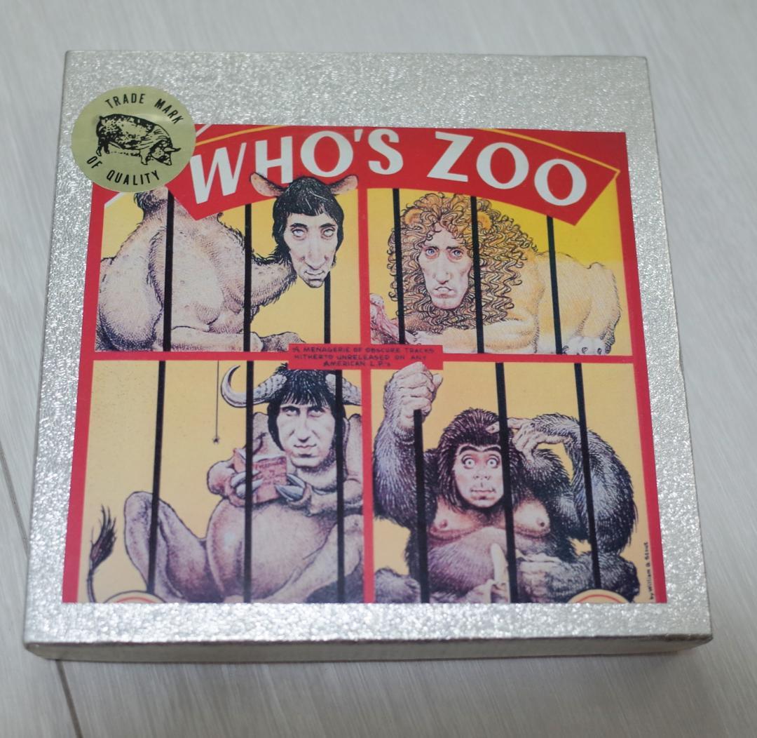 THE WHO CD2枚組アルバム WHO'S ZOO