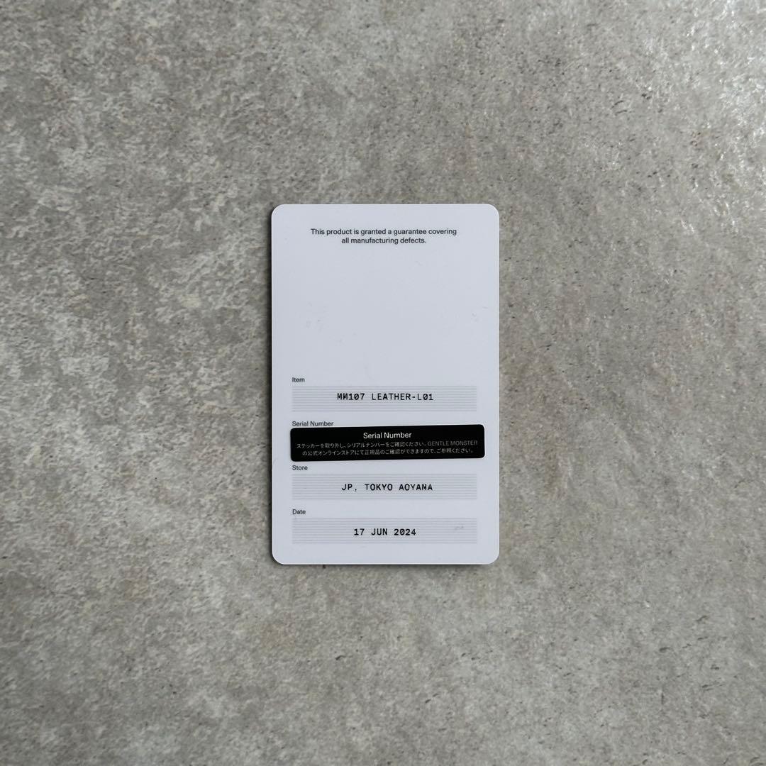 Maison Margiela × Gentle Monster MM107